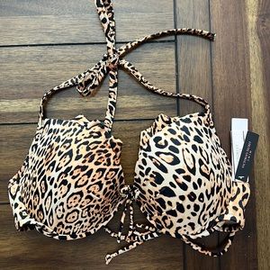 Brand new cheetah Victoria secret swim top